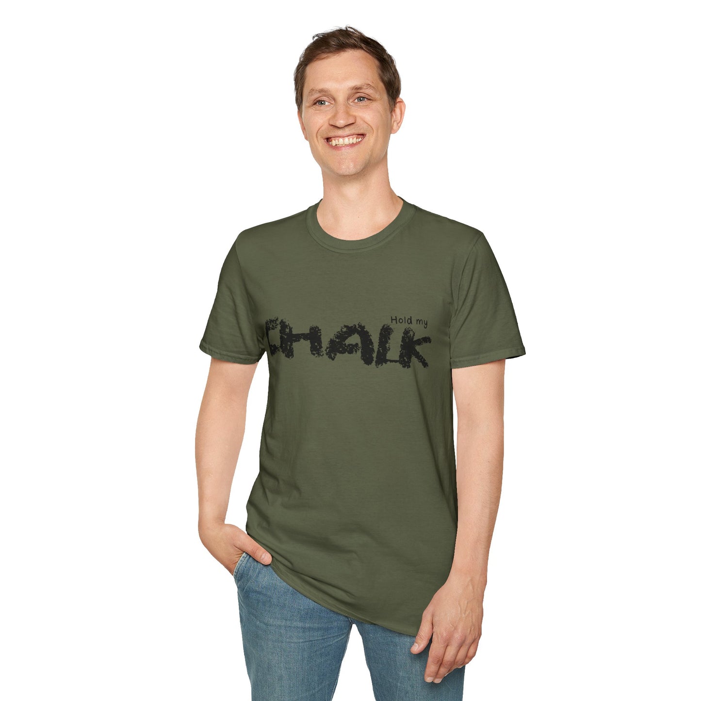 "Hold My Chalk" Logo T-Shirt