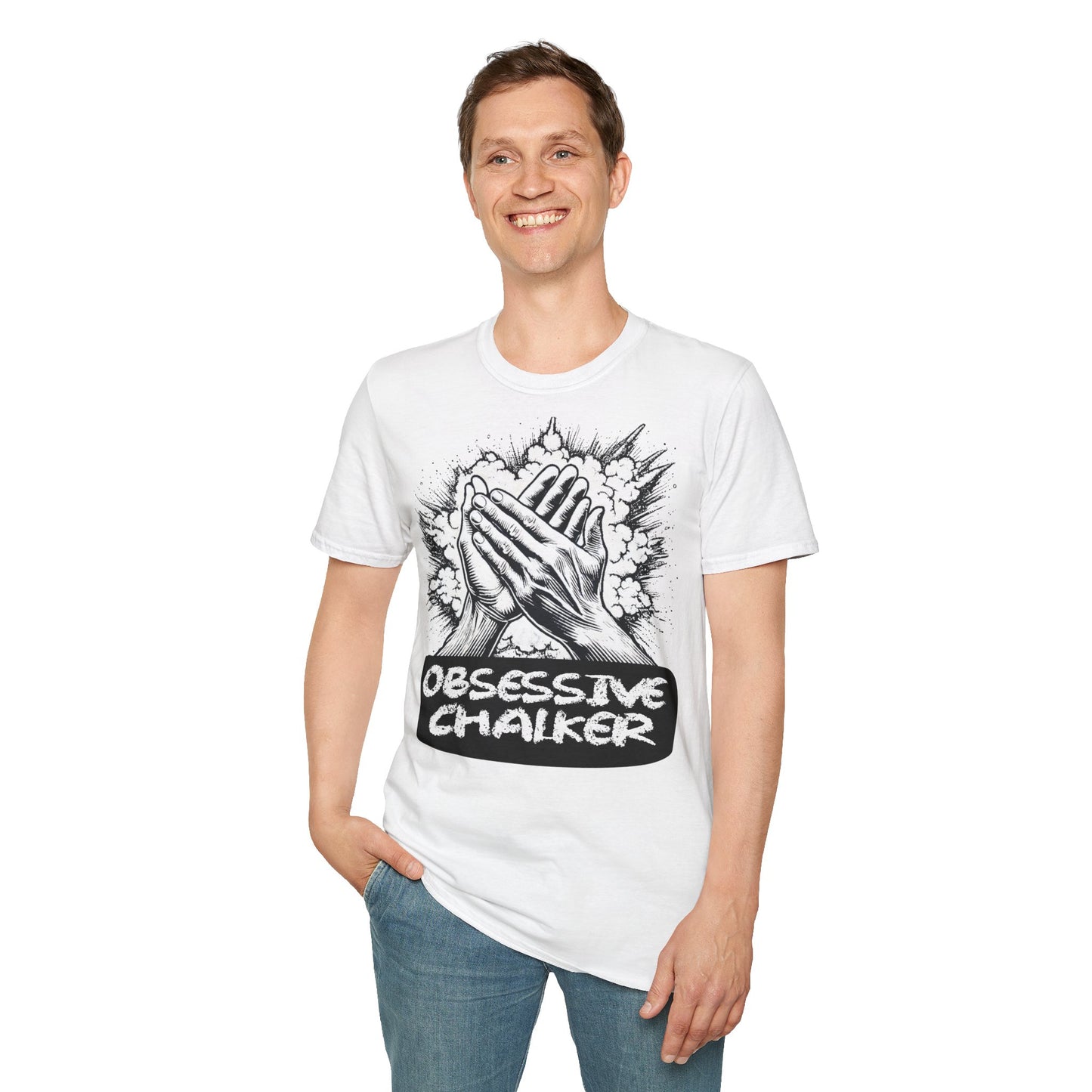 "Obsessive Chalker" t-shirt