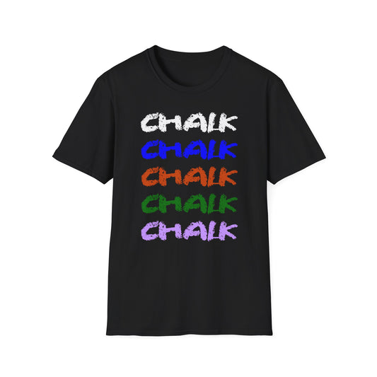 The “Chalk Chalk Chalk Chalk Chalk” T-shirt