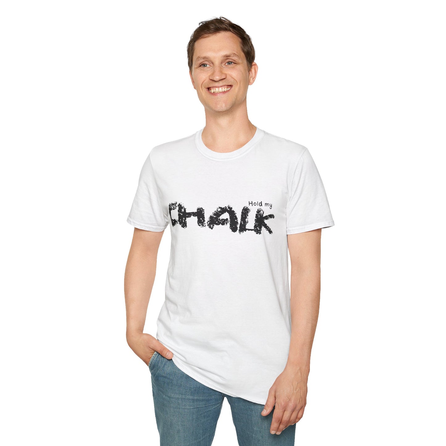 "Hold My Chalk" Logo T-Shirt